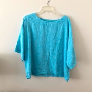 Linen top j Jill size S